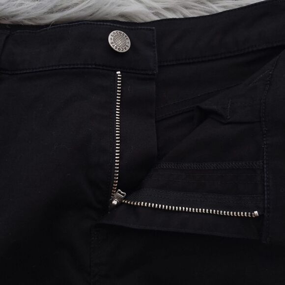 Lacoste Solid Black Skirt Womens Size 36 Cotton Blend - Picture 5 of 7